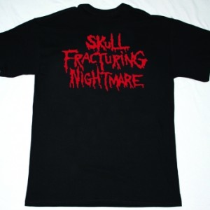 DEMOLITION HAMMER SKULL FRACTURING NIGHTMARE NEW BLACK T-SHIRT