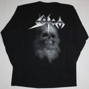 SODOM AGENT ORANGE 1989 NEW LONG SLEEVE BLACK T-SHIRT