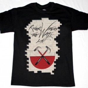 ROGER WATERS THE WALL - LIVE NEW BLACK T-SHIRT