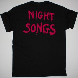 CINDERELLA NIGHT SONGS NEW BLACK T SHIRT