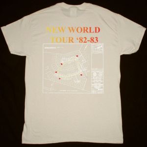 RUSH SIGNALS WORLD TOUR NEW NATURAL T-SHIRT