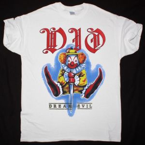 DIO DREAM EVIL NEW WHITE T-SHIRT