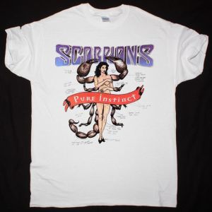 SCORPIONS PURE INSTINCT NEW BLACK T-SHIRT