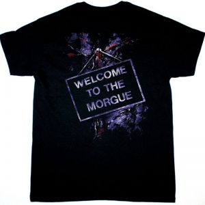 W.A.S.P. WELCOME TO THE MORGUE SHIRT WASP NEW BLACK T-SHIRT