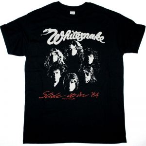 WHITESNAKE SLIDE IT IN 84 NEW BLACK T-SHIRT