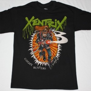 XENTRIX GHOSTBUSTERS NEW BLACK T-SHIRT