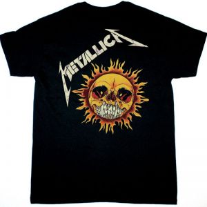 METALLICA PUSHEAD NEW BLACK T-SHIRT