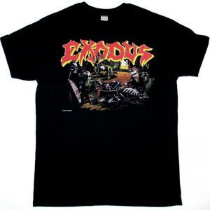 EXODUS MEAT PARTY TOUR NEW BLACK T SHIRT