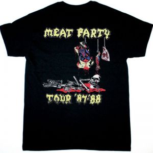EXODUS MEAT PARTY TOUR NEW BLACK T SHIRT