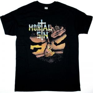 MORTAL SIN FACE OF DESPAIR NEW BLACK T-SHIRT