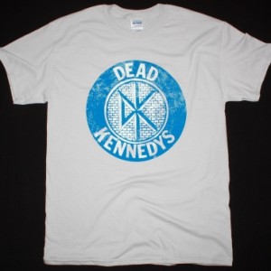 DEAD KENNEDYS LOGO BEDTIME FOR DEMOCRACY NEW ICE GREY T-SHIRT