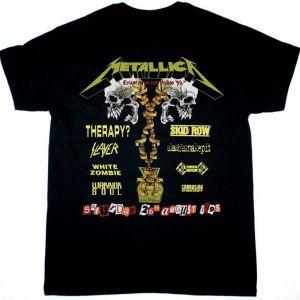 METALLICA DONNINGTON PARK CONCERT 1995 NEW BLACK T-SHIRT