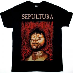 SEPULTURA ROOTS WORLD TOUR NEW BLACK T SHIRT