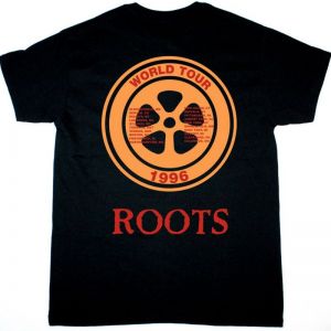 SEPULTURA ROOTS WORLD TOUR NEW BLACK T SHIRT