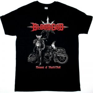 BLOOD GOD DEMONS OF ROCK'N'ROLL NEW BLACK T SHIRT