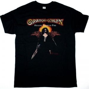 ORANGE GOBLIN HEALING THROUGH FIRE NEW BLACK T-SHIRT