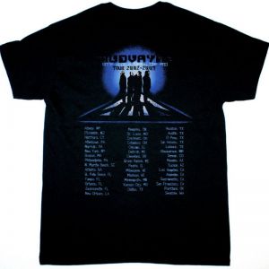 MUDVAYNE ONCE UPON A TIME THE END TOUR NEW BLACK T-SHIRT