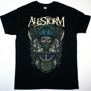 ALESTORM RUM BEER QUESTS MEAD NEW BLACK T-SHIRT