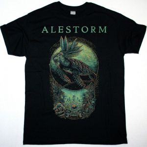 ALESTORM SEARABBIT NEW BLACK T-SHIRT