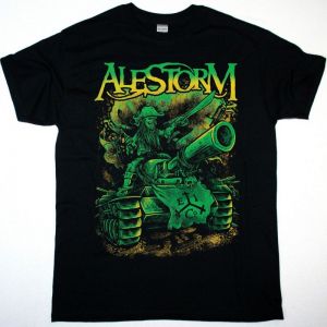 ALESTROM TRENCHES AND MEAD PANZER NEW BLACK T-SHIRT