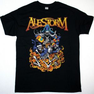 ALESTORM ENTRY LEVEL PARTY NEW BLACK T-SHIRT