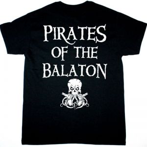 ALESTORM PIRATES OF THE BALATON NEW BLACK T-SHIRT