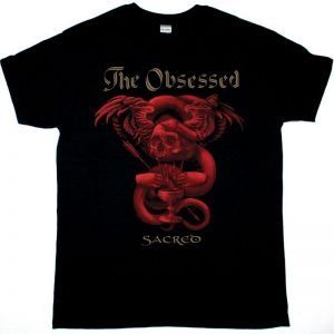 THE OBSESSED SACRED NEW BLACK T-SHIRT