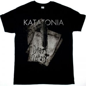 KATATONIA DEAD LETTERS NEW BLACK T-SHIRT