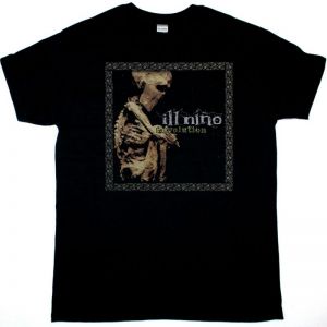 ILL NIÑO REVOLUTION REVOLUCIÓN NEW BLACK T-SHIRT