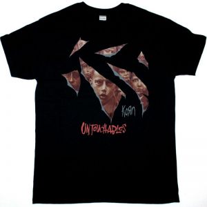KORN UNTOUCHABLES NEW BLACK T-SHIRT