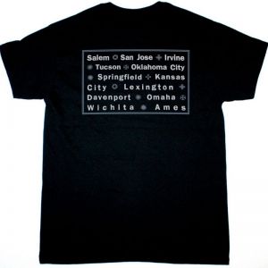 ALICE IN CHAINS TOUR 92 NEW BLACK T SHIRT