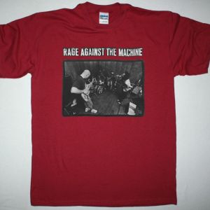 RAGE AGAINST THE MACHINE SHIRT NEW RED T-SHIRT