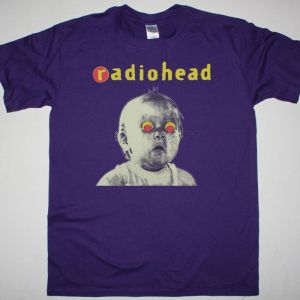 RADIOHEAD PABLO HONEY TOUR NEW PURPLE T-SHIRT