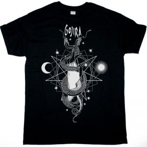 GOJIRA CELESTIAL SNAKES NEW BLACK T SHIRT