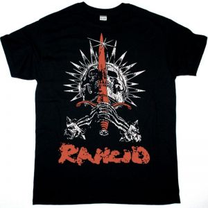 RANCID SWORD NEW BLACK T SHIRT