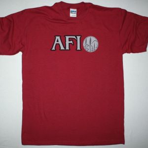 AFI SING THE SORROW NEW RED T SHIRT