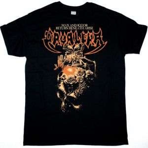 CAVALERA RETURN BENEATH ARISE NEW BLACK T SHIRT