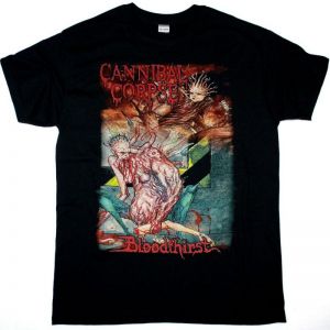 CANNIBAL CORPSE BLOODTHRIST NEW BLACK T-SHIRT
