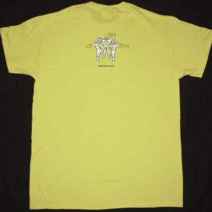 BEASTIE BOYS IN THE ROUND TOUR NEW YELLOW T-SHIRT