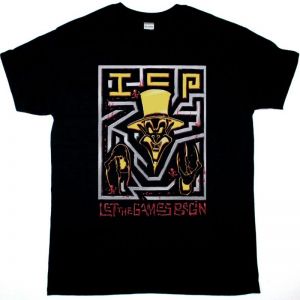 INSANE CLOWN POSSE LET THE GAMES BEGIN NEW BLACK T-SHIRT
