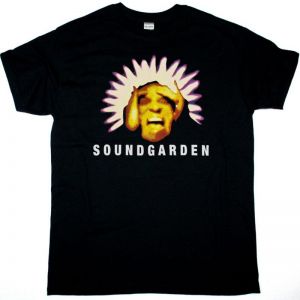 SOUNDGARDEN BLACK HOLE SUN NEW BLACK T SHIRT