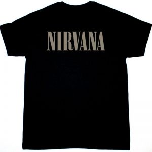 NIRVANA IN UTERO NEW BLACK T-SHIRT