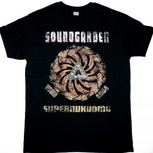 SOUNDGARDEN SUPERUNKNOWN TOUR NEW BLACK T SHIRT