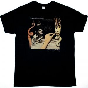 THE CHAMELEONS STRANGE TIMES NEW BLACK T-SHIRT