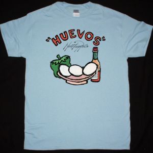 MEAT PUPPETS HUEVOS NEW LIGHT BLUE T SHIRT