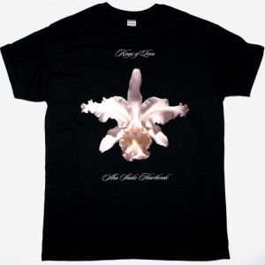 KINGS OF LEON AHA SHAKE HEARTBREAK NEW BLACK T SHIRT
