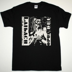 LAIBACH OPUS DEI 1987 NEW BLACK T-SHIRT