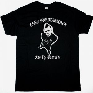 LARS FREDERIKSEN & THE BASTARDS LARS FREDERIKSEN AND THE BASTARDS EW BLACK T SHIRT