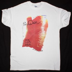 THE CURE KISSING TOUR NEW WHITE T-SHIRT