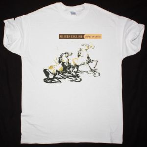 MODERN ENGLISH AFTER THE SNOW NEW WHITE T-SHIRT